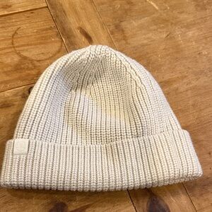 lululemon athletica Cream Knit Beanie